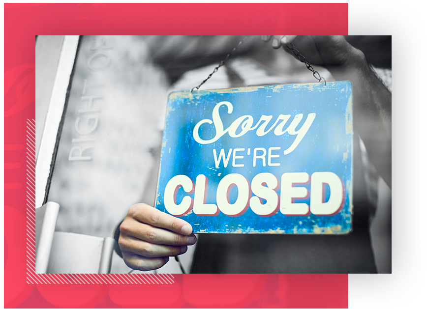 Is Your Sorry, We're Closed Sign a Lost Marketing Opportunity