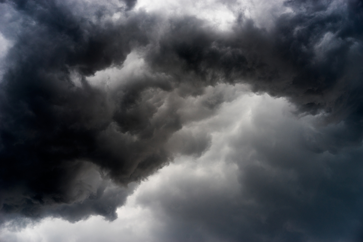 Hong Kong and China Black Rainstorm